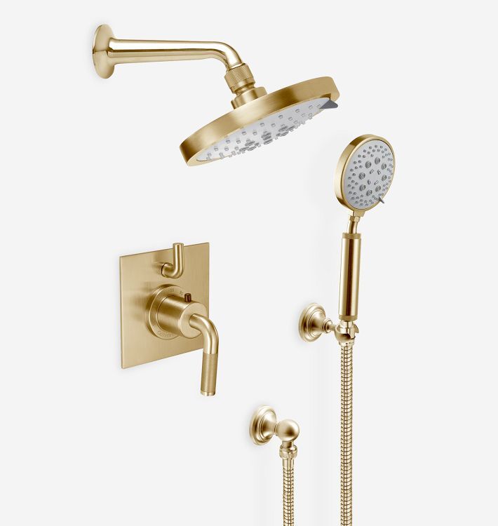 Descanso Thermostatic Shower Set With Handshower