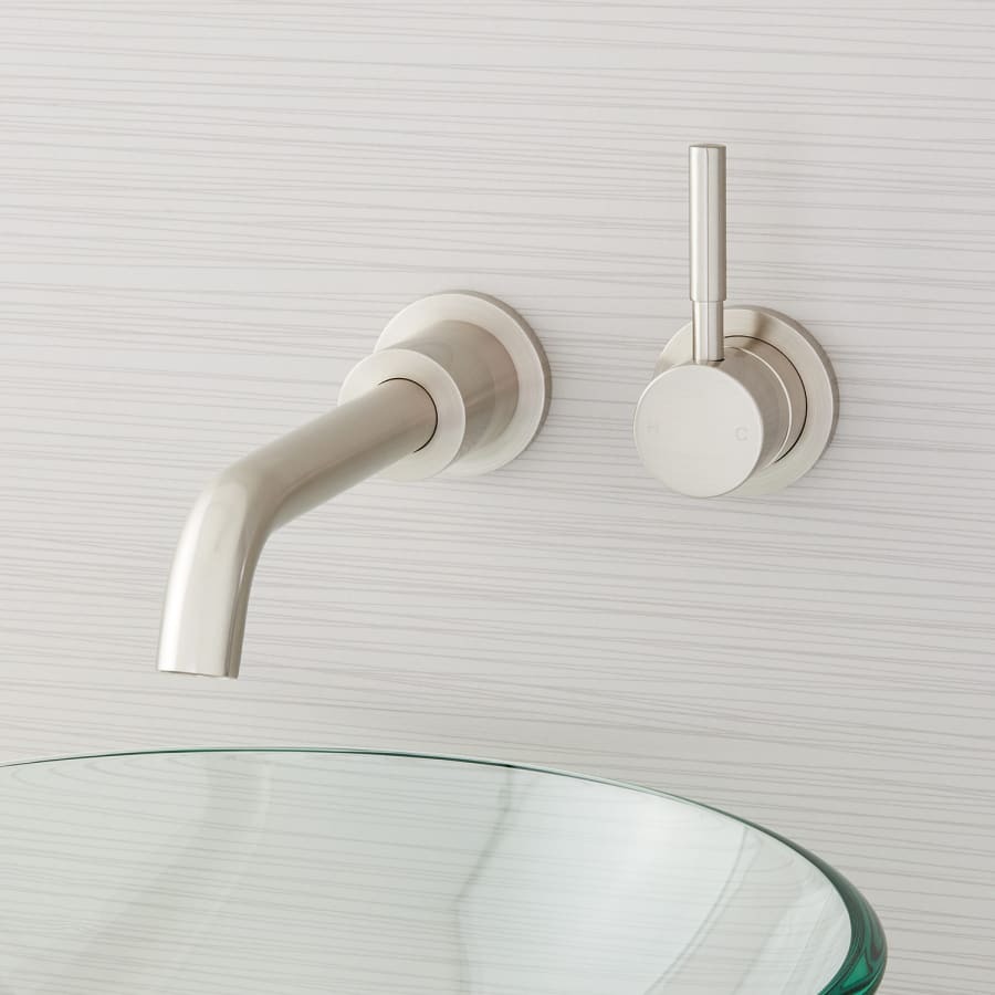 Edenton 1.2 GPM Wall Mounted Bathroom Faucet with Lever Handle